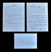 Jacqueline Kennedy Onassis Signed Notes - Sold for $2,125 on 01-17-2015 (Lot 56).jpg